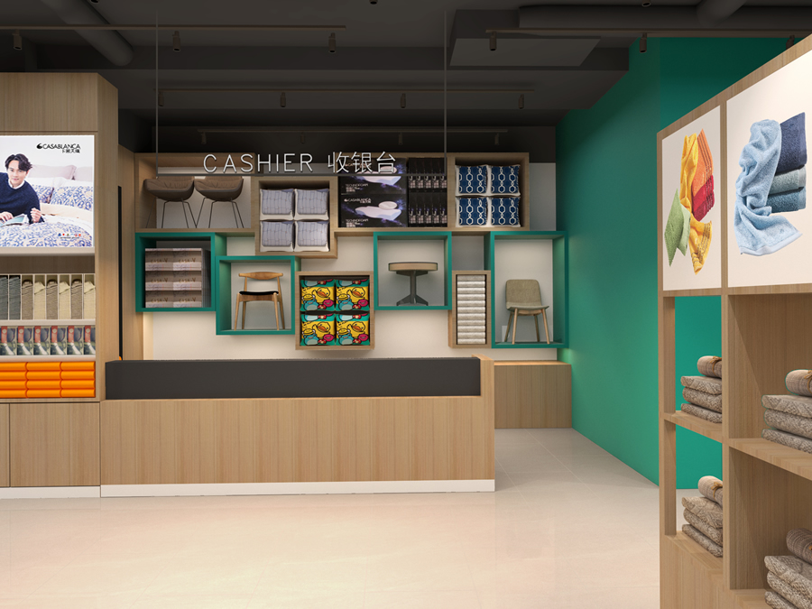 卡撒天嬌家紡展廳